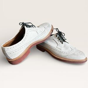 J.CREW Kenton Long Suede Men’s Wingtips Sz 11.5